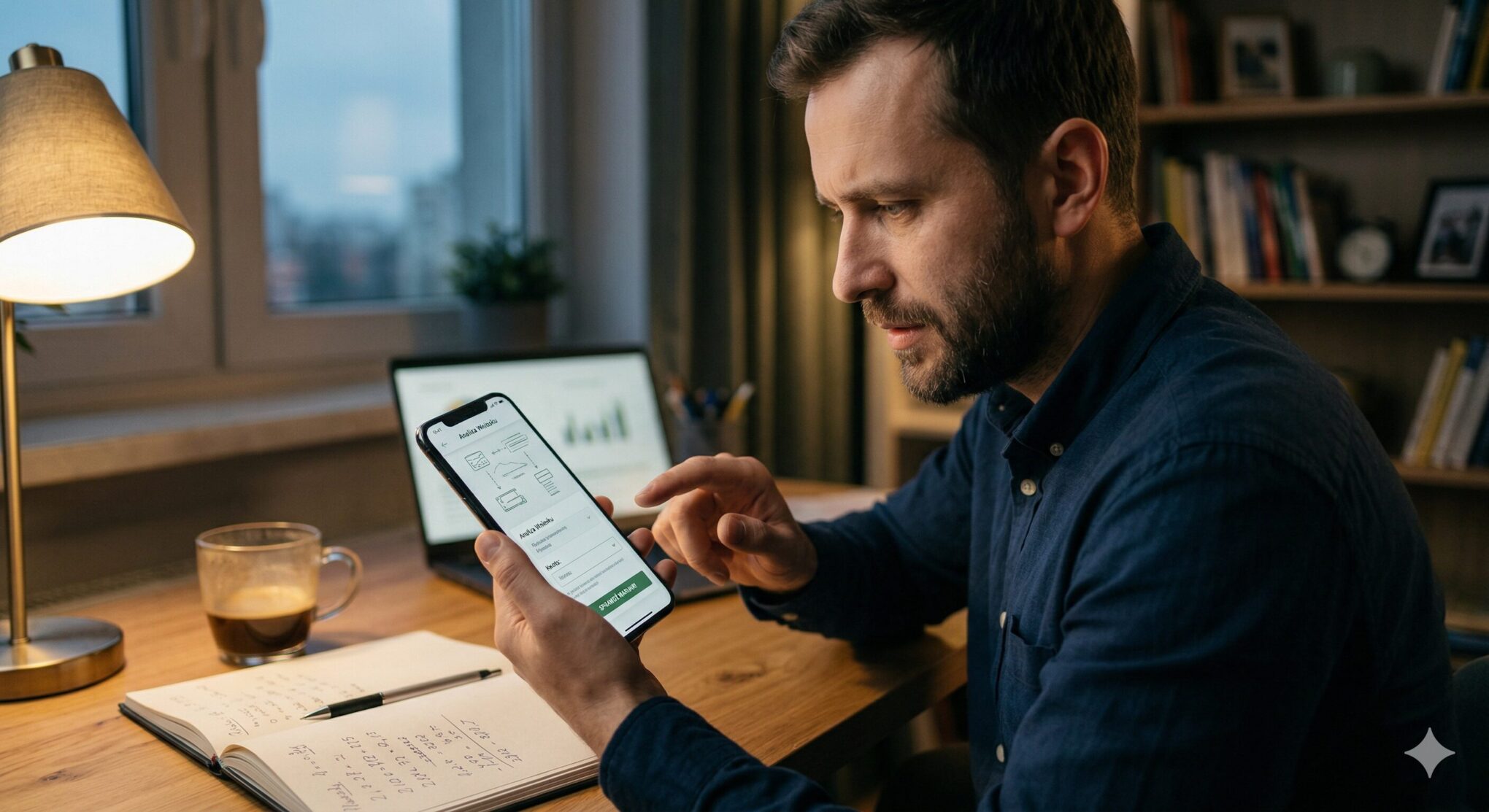 Pożyczka dla zadłużonych online bez sprawdzania baz - analiza ofert finansowych na smartfonie