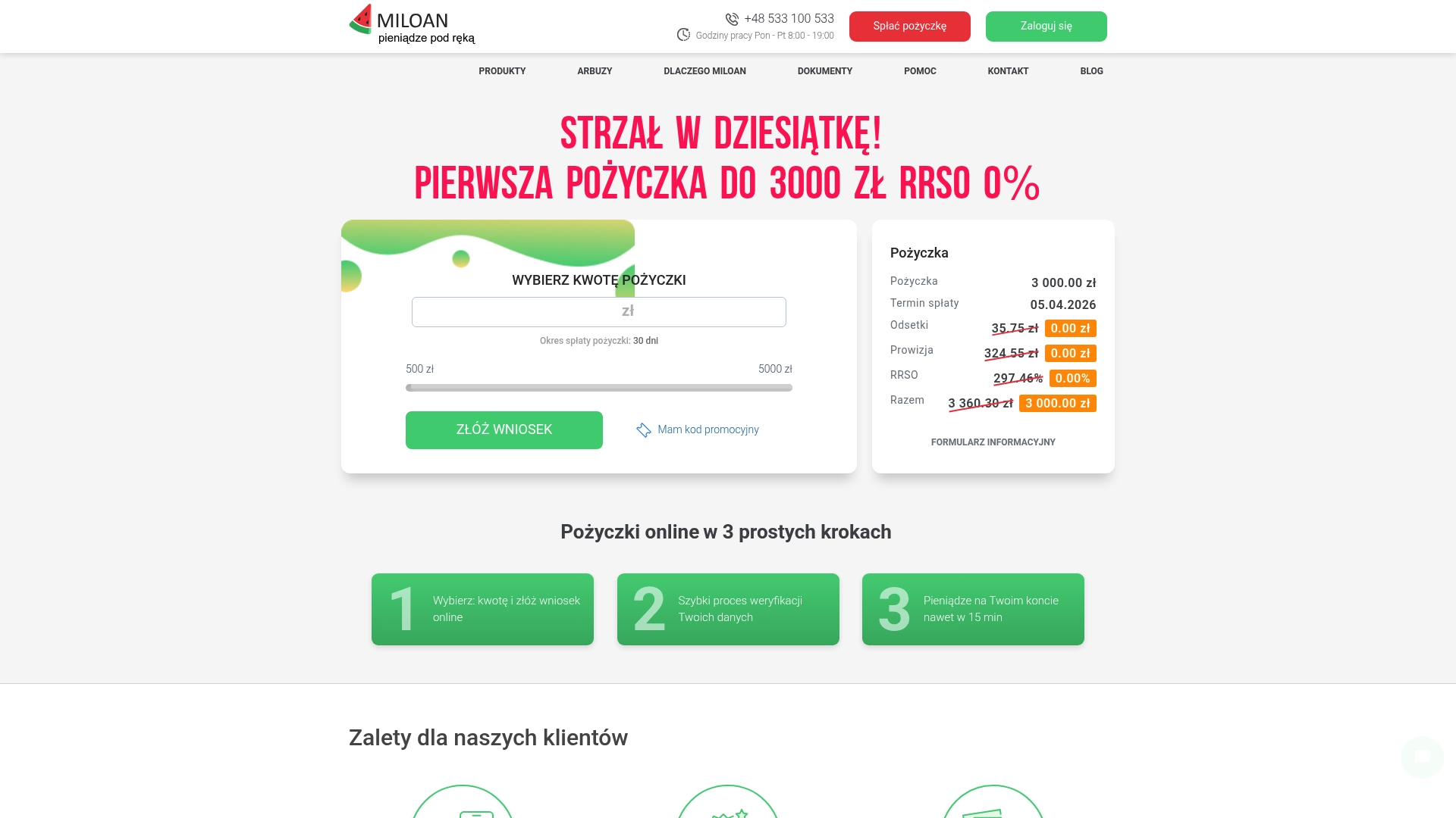 System transakcyjny Miloan Polska