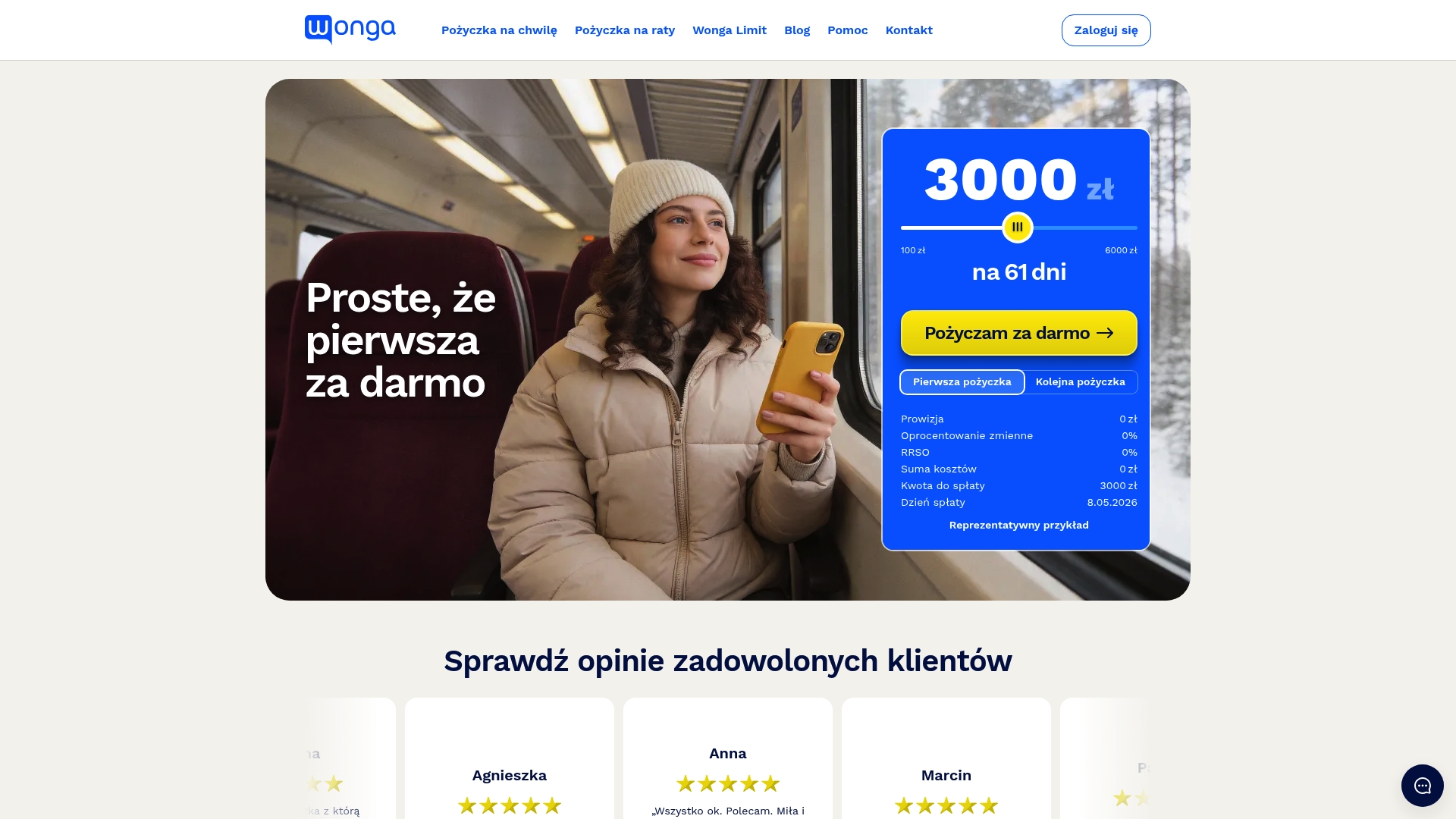 Wonga audyt kosztów i opinie dla freelancerów