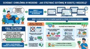 Chwilówka w weekend – które firmy wypłacają gotówkę w sobotę i niedzielę (Test systemów bankowych)