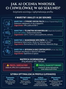 Jak AI ocenia wniosek o chwilówkę w 60 sekund Inżynieria scoringu i optymalizacja profilu